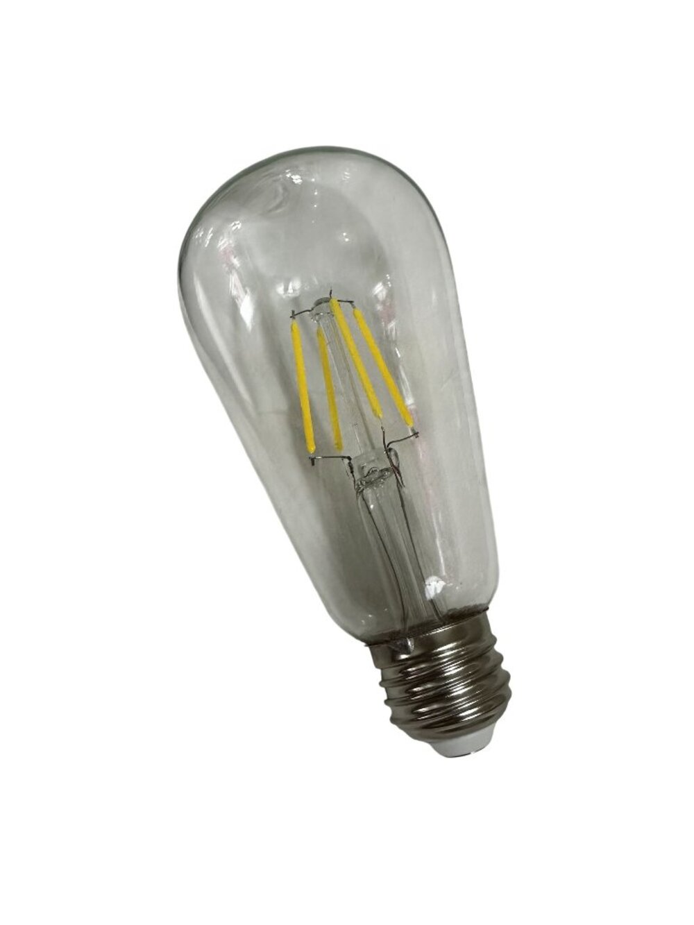 Vintage LED Edison Filament Light Bulb ST64 4W Dimmable Daylight White 4000K E26